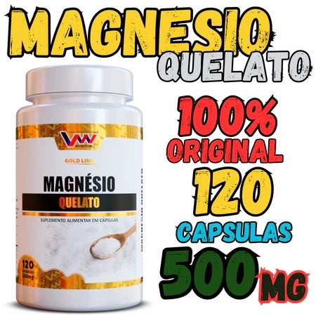 Kit perfeito 3 Magnésios - Magnésio Treonato | Dimalato | Quelato - 3 Potes (1 de cada) Kit Perfeito